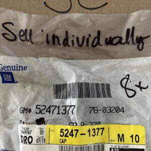 OEM # 52471377 GM General Motors DELCO # 15-32645 A/C SERVICE PORT CAP *each*