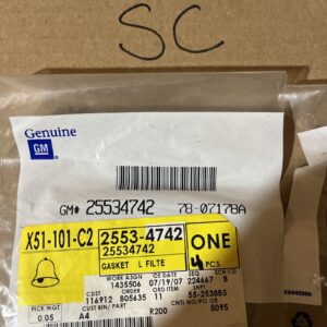 OEM GM Engine Oil Pump Adapter Gasket 96-08 Buick Pontiac Oldsmobile 25534742