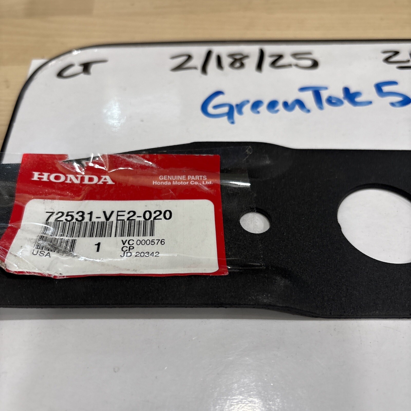 OEM Honda 72531-VE2-020 Mower Blade - Image 3