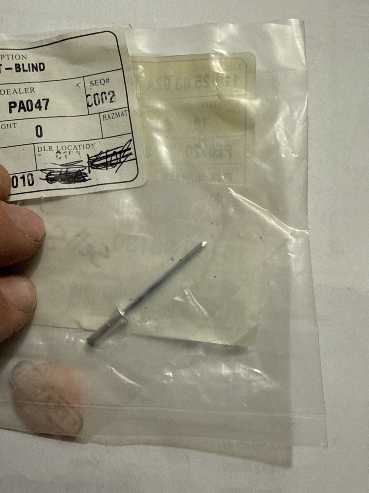 OEM NEW 2004-2020 Kia Optima Niro Sedona Left Front Upper (1) Rivet 1416003130 - Image 3