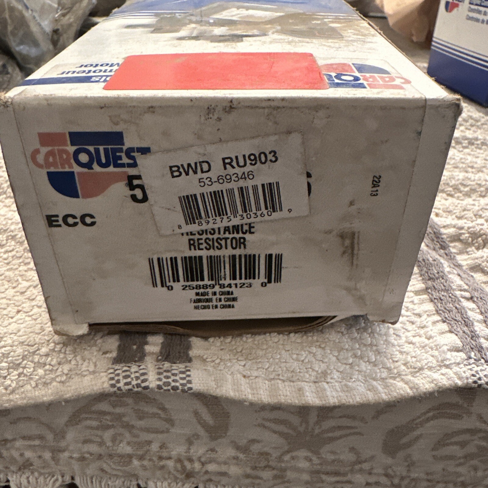 One New Standard Ignition HVAC Blower Motor Resistor RU59 Ru903 Car Quest - Image 4