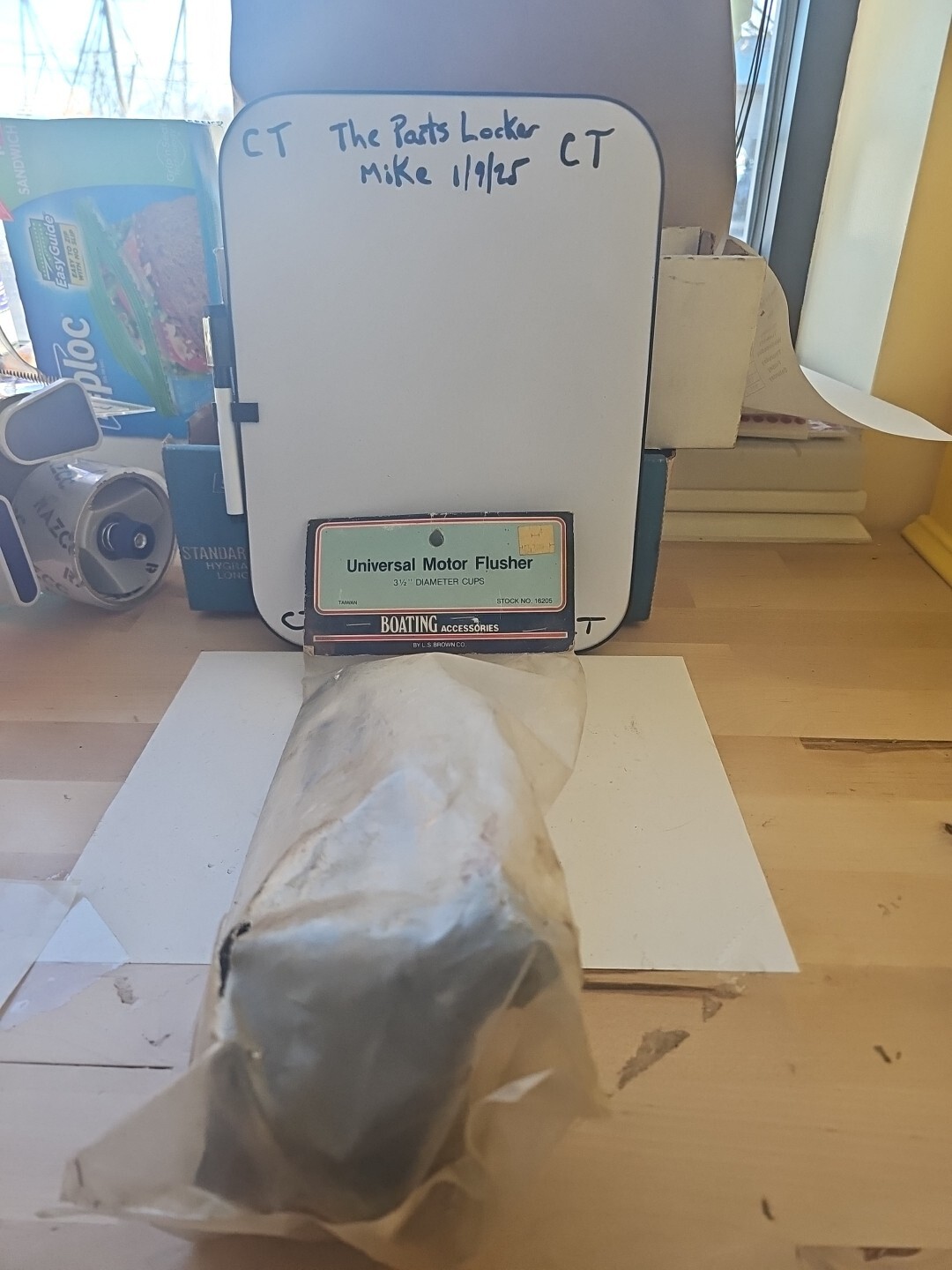 Outboard Marine Boat Motor Flusher Universal Round 3 1/2" Ear Muff Cups