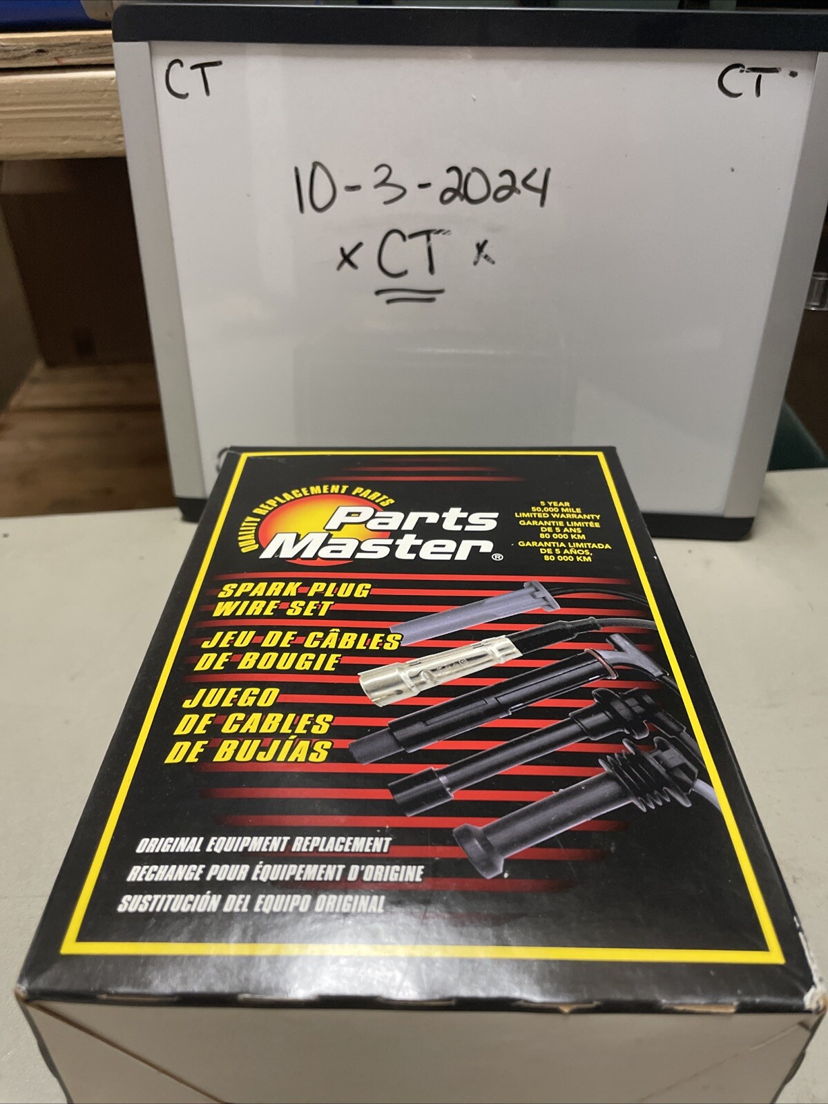 PARTS MASTER SPARK PLUG WIRE SET 26675