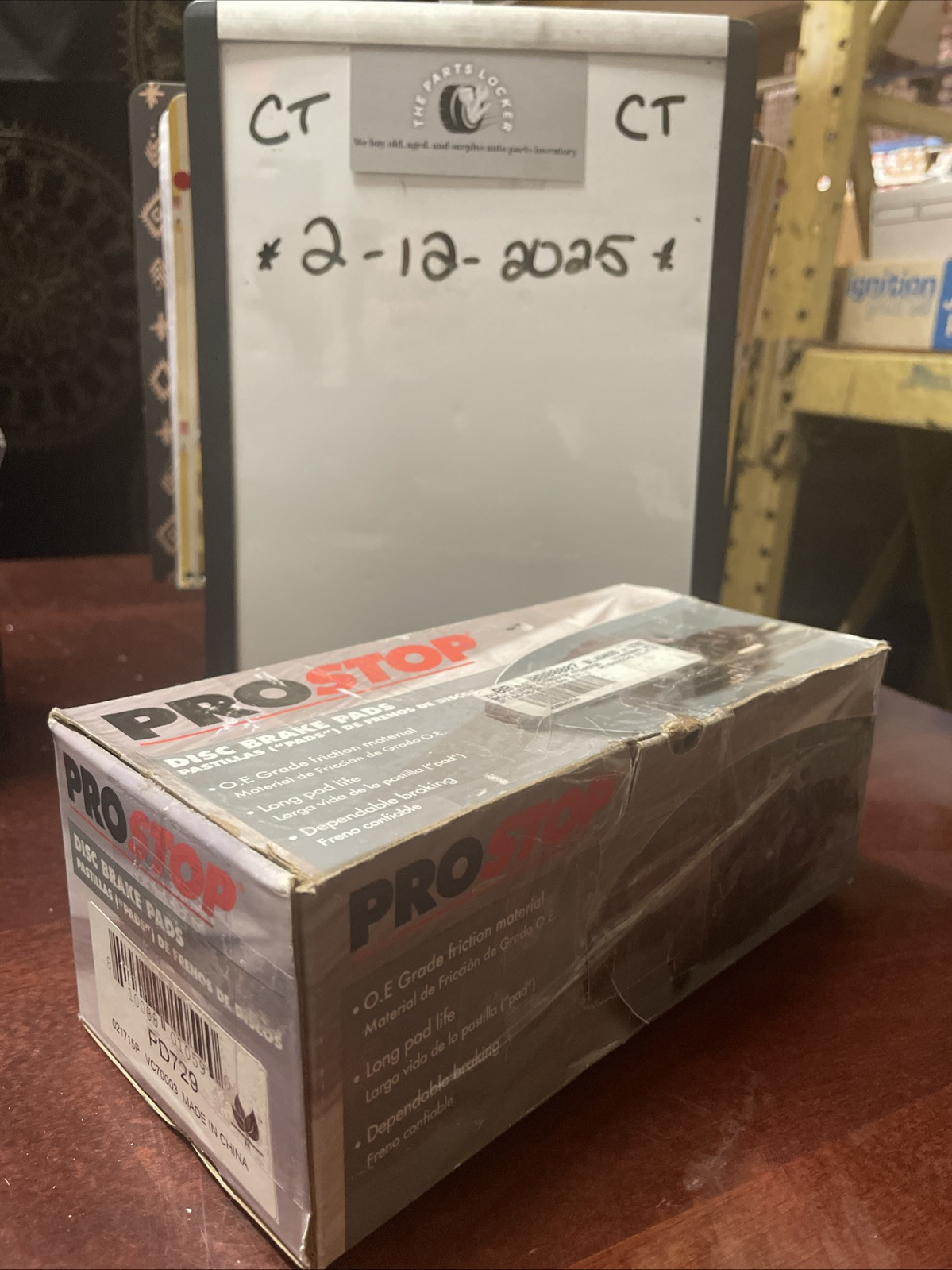 PD729 ProStop - Disc Brake Pads