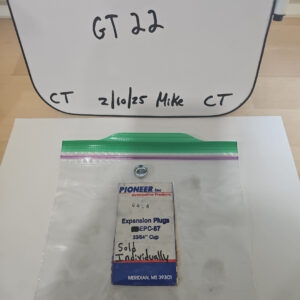 PIONEER 33/64" 13mm EPC-87 Steel Deep Cup Engine Expansion Freeze Plug