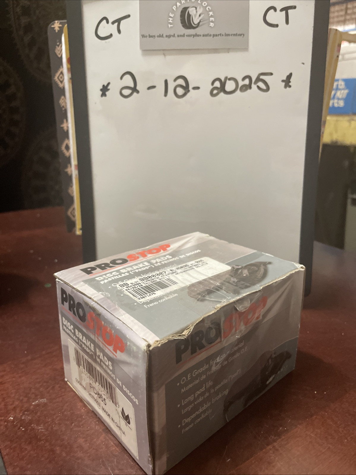PROSTOP For Honda Pilot 2003-2008 PS865C Ceramic Rear Disc Brake Pads