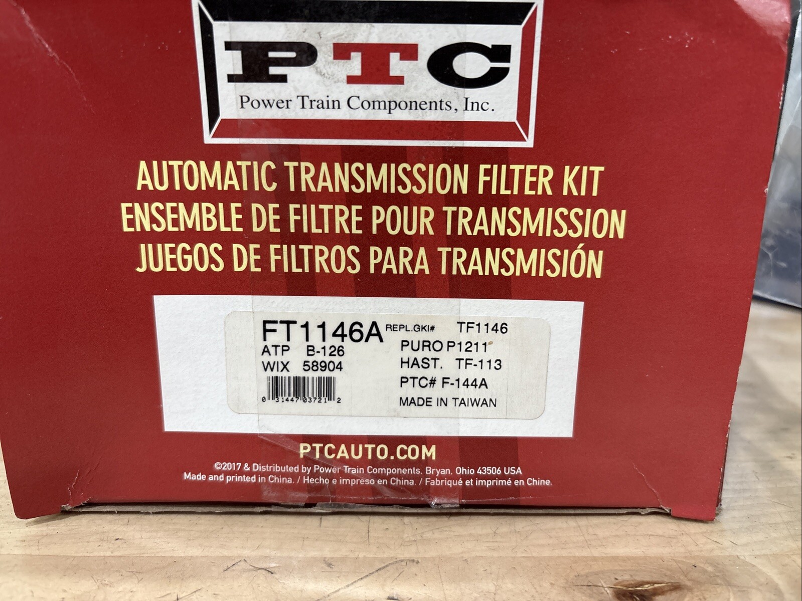 PTC Auto Transmission Filter FT1146A (F-144A) - Image 4