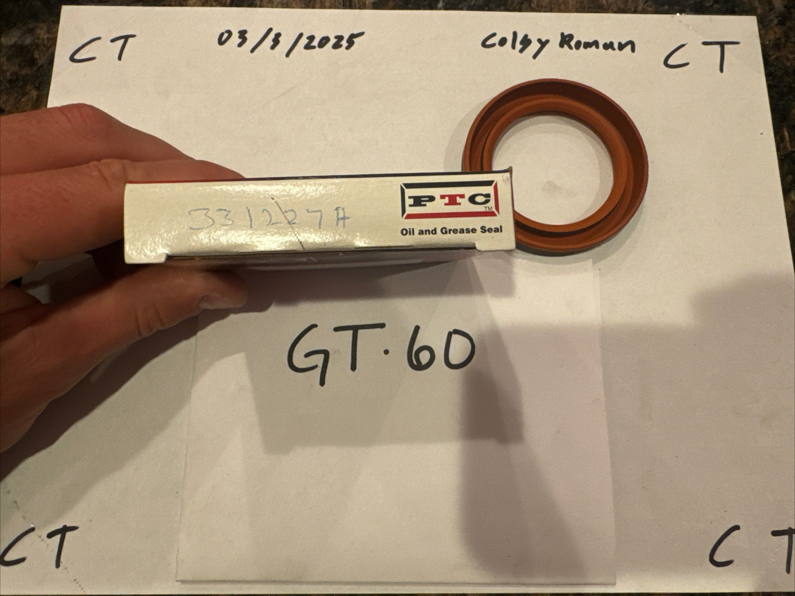 PTC oil and Grease seal Reten 331227H - Image 3