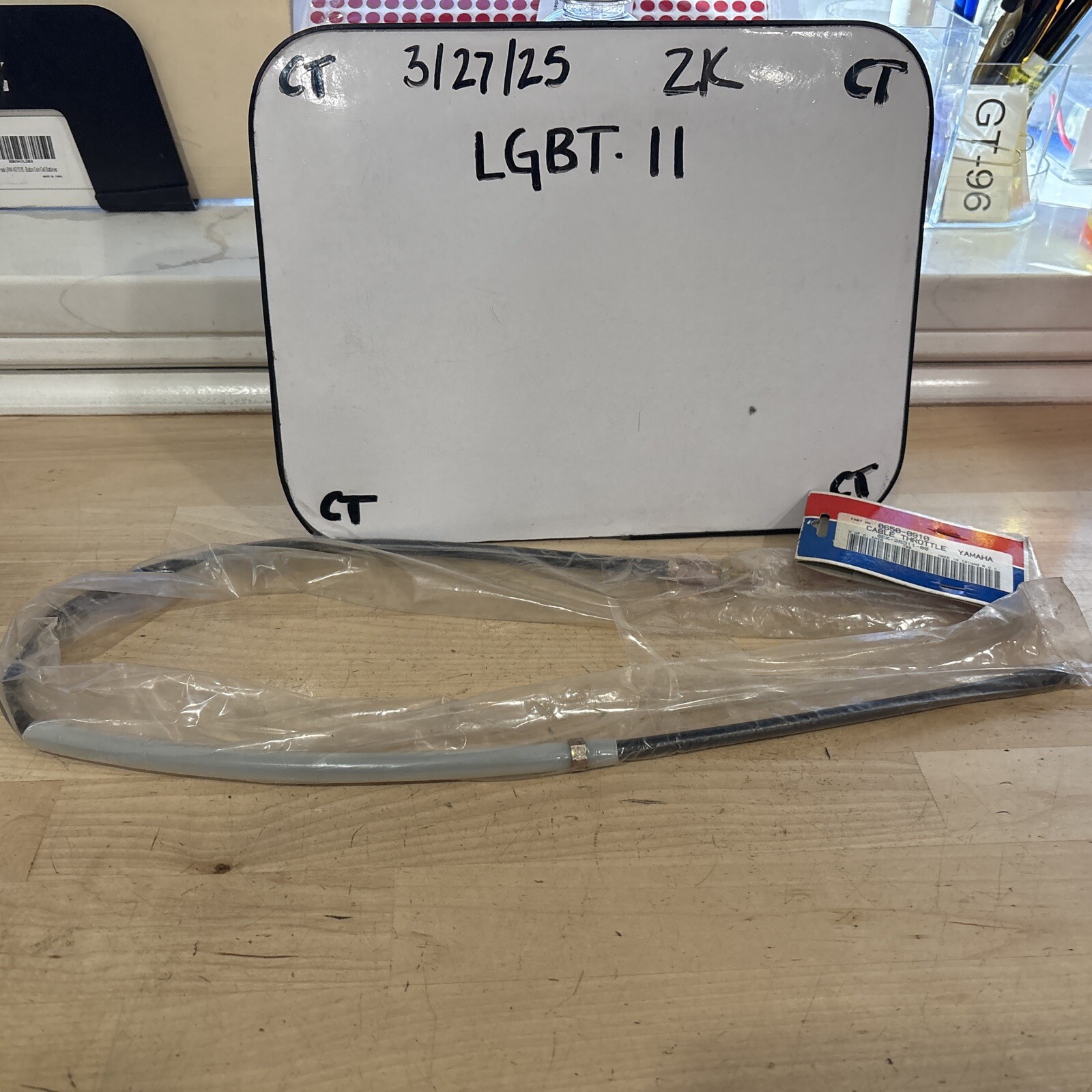 Parts Unlimited Yamaha Throttle Cable 0650-0910