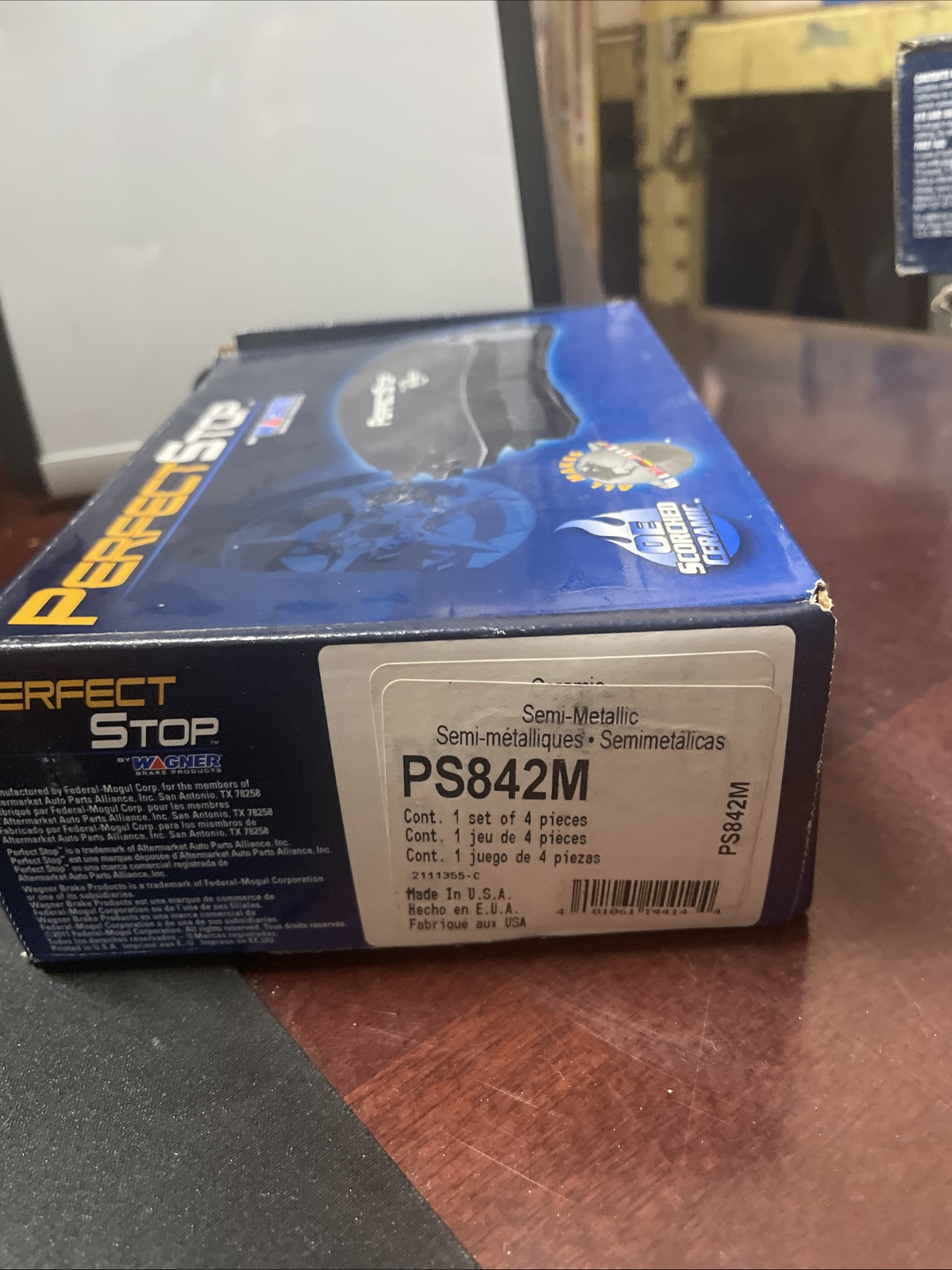 Perfect Stop PS842M Semi Metalic Brake Pads - Image 3