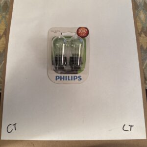 Philips 3047LLB2 3047 LongerLife Miniature Bulb, 2 Pack