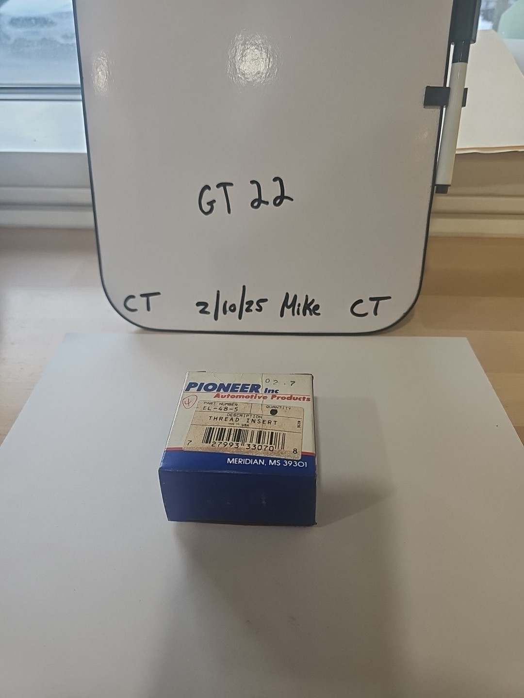 Pioneer Automotive Products Thread Insert # EL-48 Sold Individually