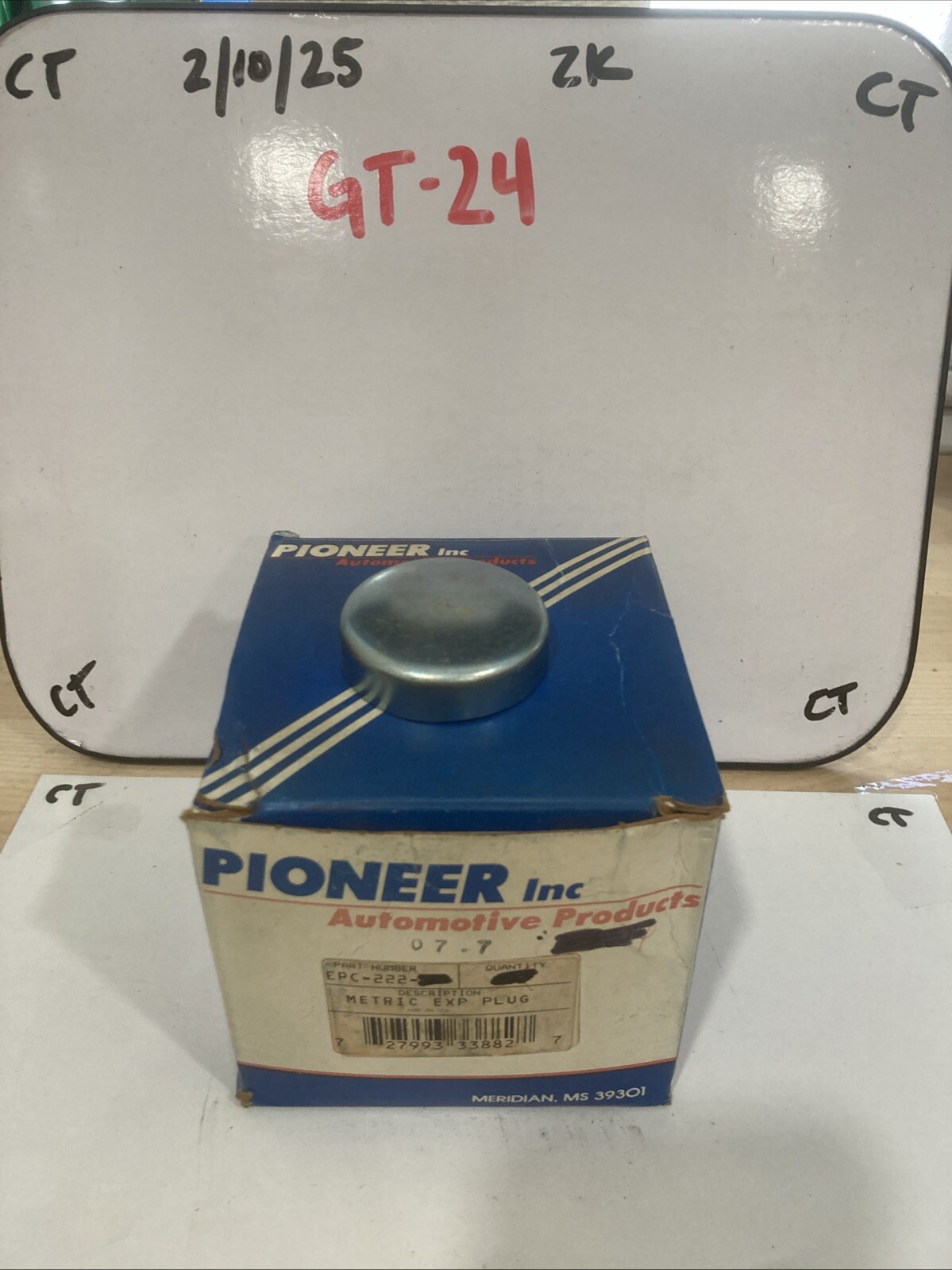 Pioneer Engine Expansion Plug EPC-222 44.5mm (single)