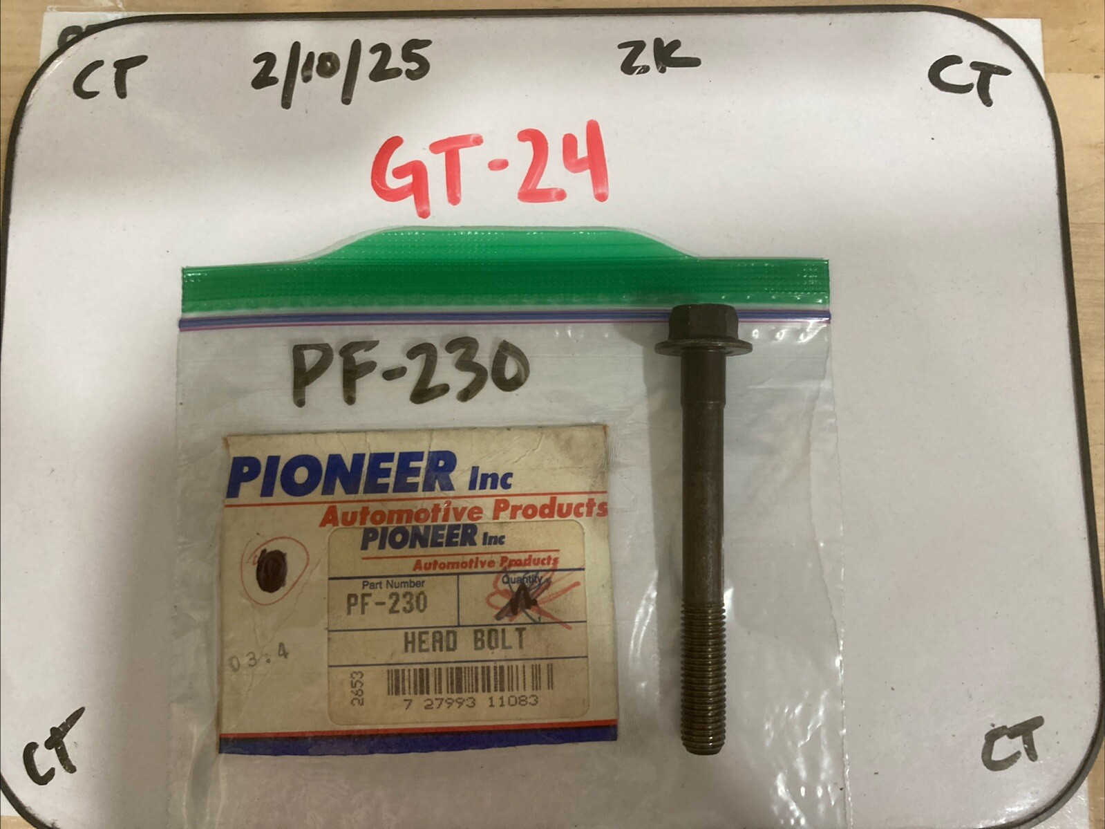 Pioneer Head Bolt PF-230