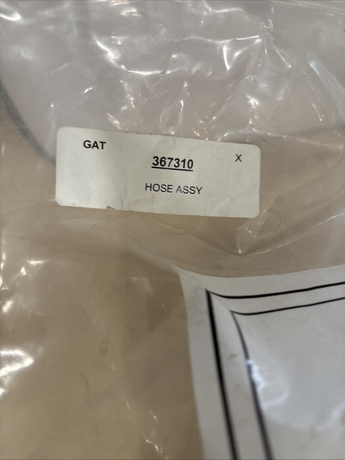 Power Steering Pressure Line Hose Assembly-Base Gates 367310 - Image 3