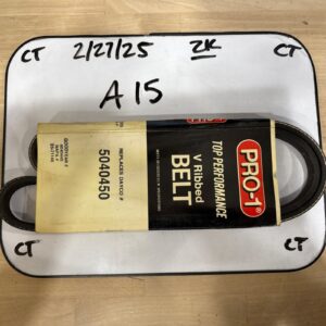 Pro-1 V Ribbed Serpentine Belt Replaces Dayco 5040450 & Gates K040450