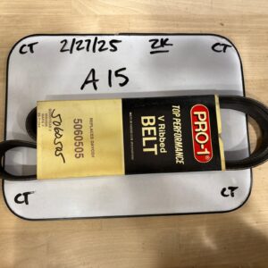 Pro-1 V Ribbed Serpentine Belt Replaces Dayco 5060505 & Gates K060505