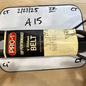 Pro-1 V Ribbed Serpentine Belt Replaces Dayco 5061130 & K061130