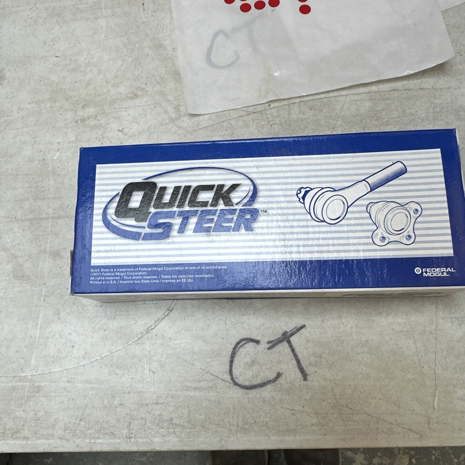 Quick Steer ES3375 Steering Tie Rod End For 93-97 Nissan D21 Pathfinder Pickup