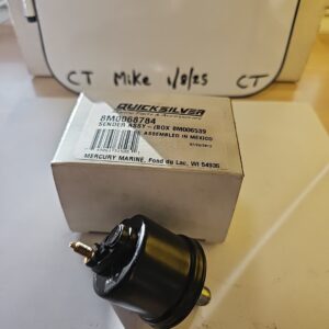Quicksilver 8M0068784 Oil Pressure Instrument Sender, 80 PSI MerCruiser