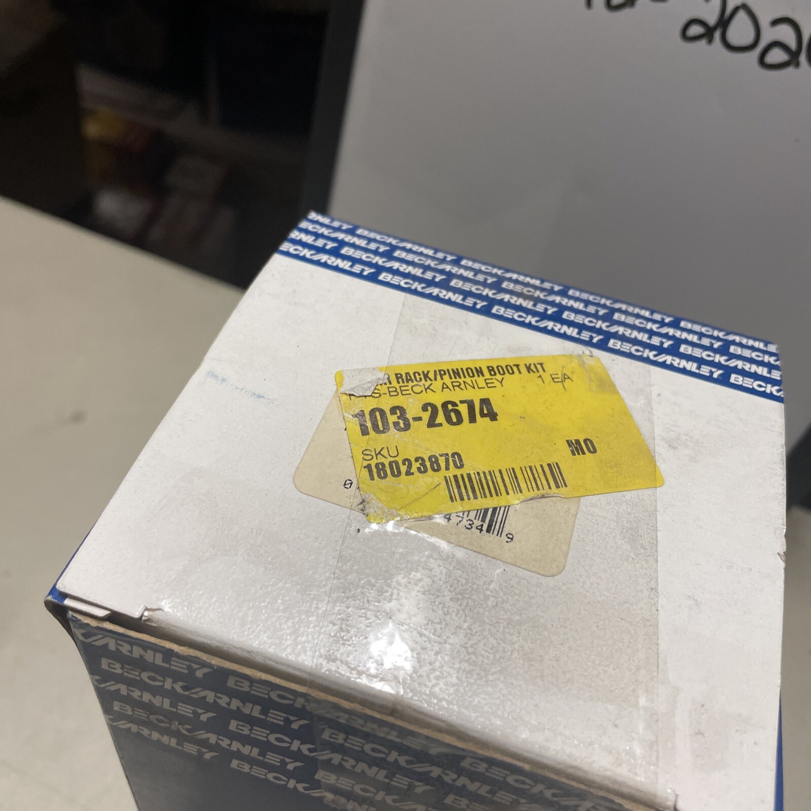 Rack and Pinion Bellows Kit-Bellow Kit Beck/Arnley 103-2674 - Image 3