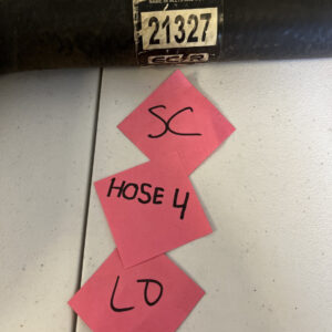 Radiator Coolant Hose-Molded Coolant Hose Gates Standard ECR 21327