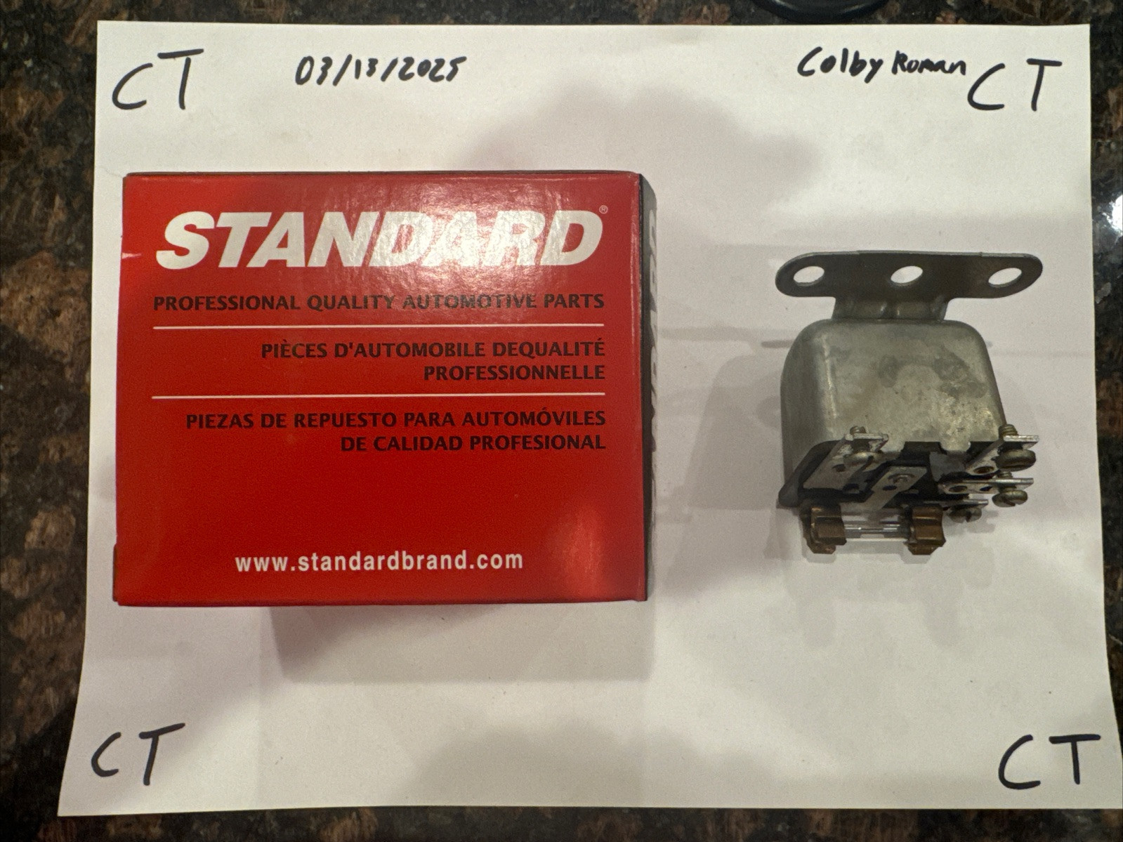 Relay For 1965-1967 Cadillac Eldorado 1966 SMP LR-32 Heated Seat Relay