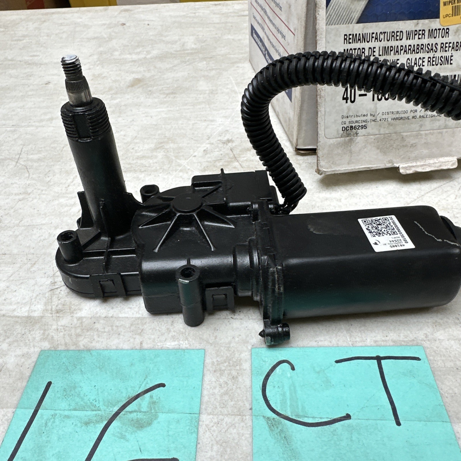 Reman CarQuest Wiper Motor for 1995-2005 GMC Jimmy Chevy Blazer 40-1005 - Image 4