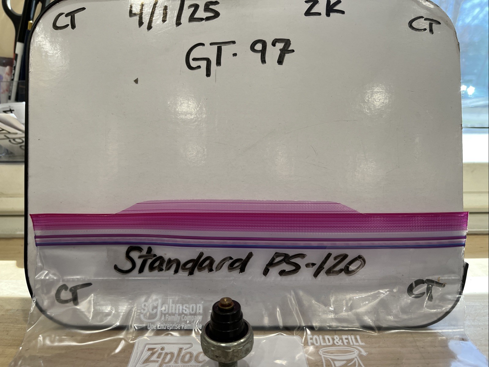 STANDARD PS120 Engine Oil Pressure Switch-Sender With Light