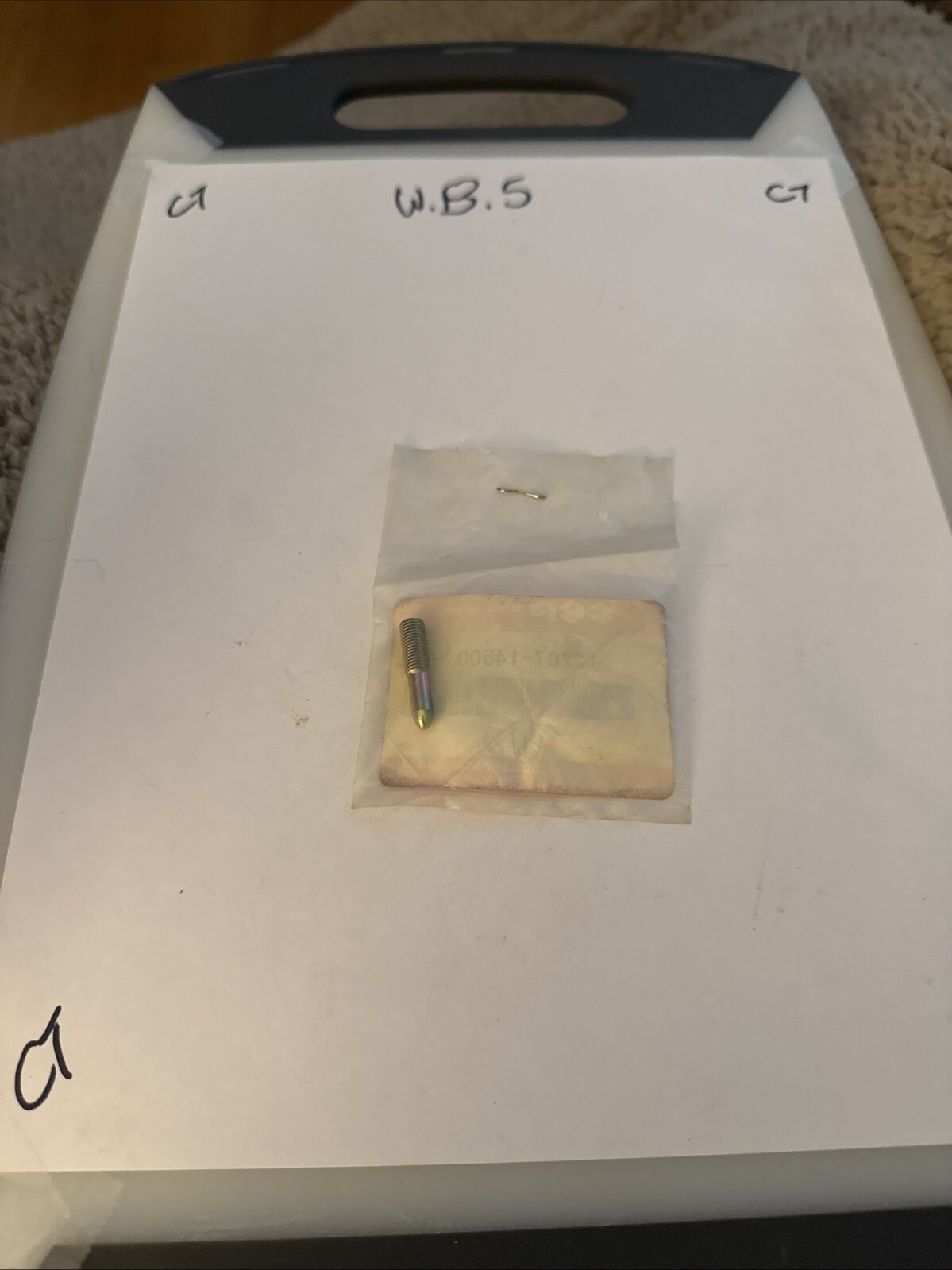 SUZUKI RM125 84 86-87 Carburettor Idle Speed Screw 13267-14500 - Image 3