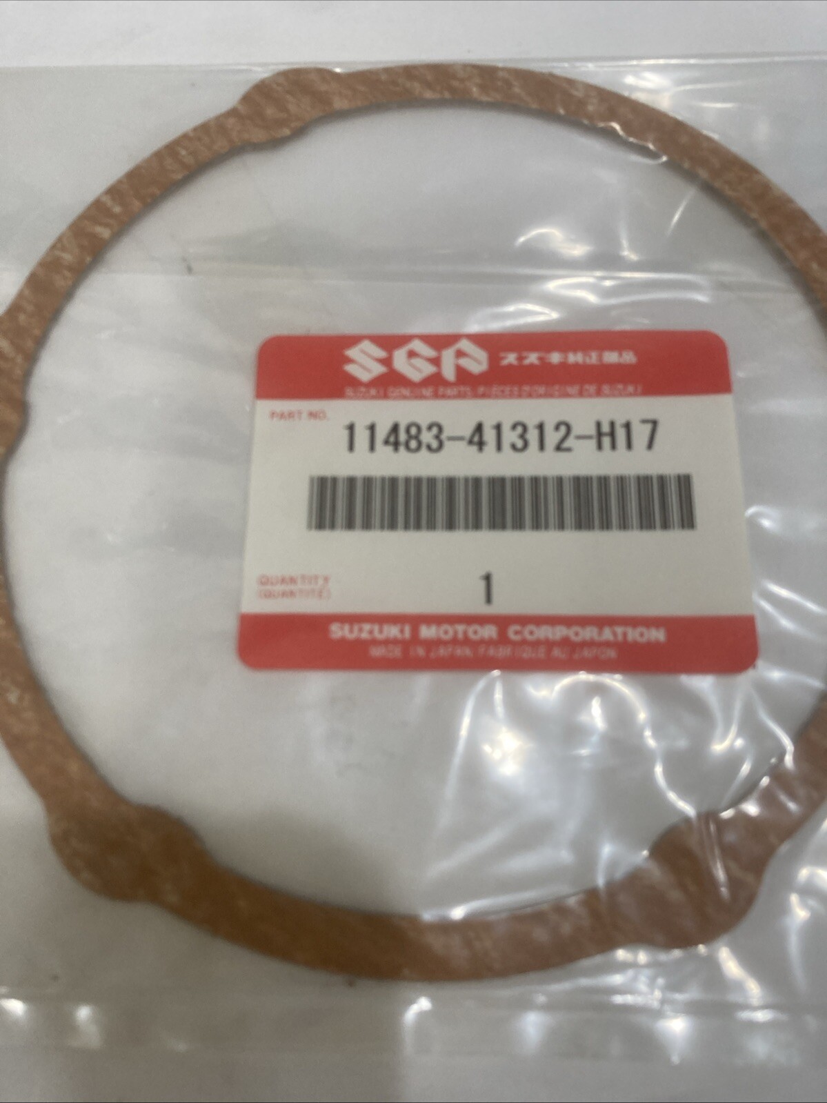 SUZUKI RM465 RM400 RM125 RM250 MAGNETO GASKET OEMNOS 11483-41300 11483-41312-H17 - Image 3
