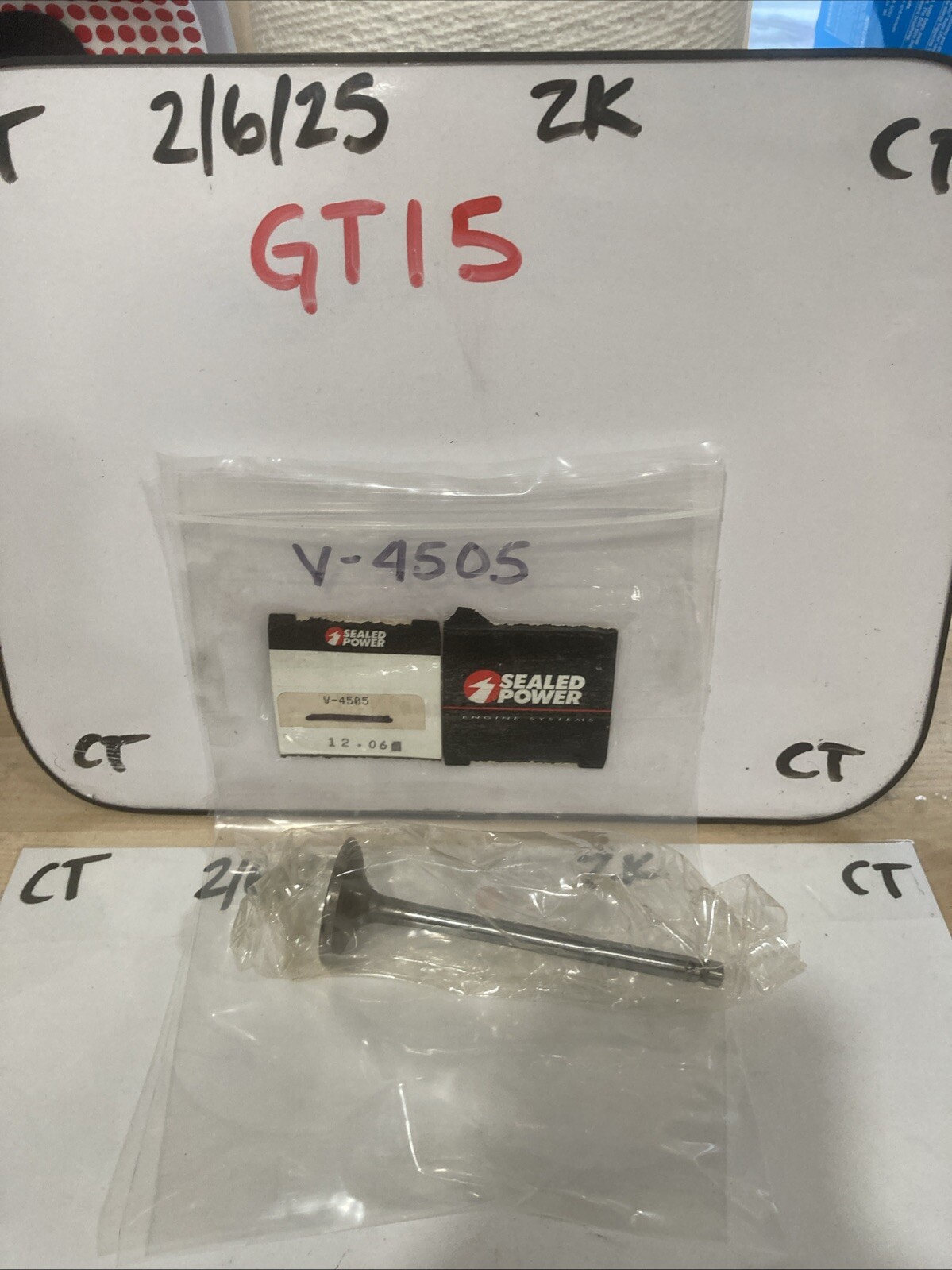 Sealed Power V4505 Intake Valve (Sold Individually) - Image 3