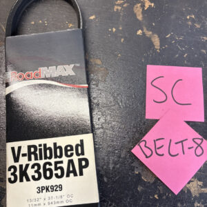 Serpentine Belt-Automotive V-Ribbed Belt (Standard) Roadmax 3K365AP