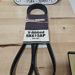 Serpentine Belt-Automotive V-Ribbed Belt (Standard) Roadmax 6K615AP