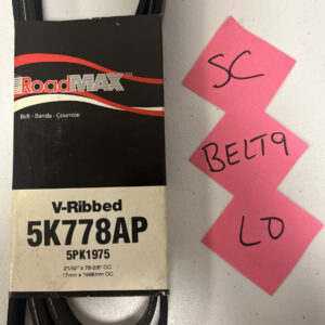 Serpentine Belt-Automotive V-Ribbed Belt(Standard) Roadmax 5K778AP