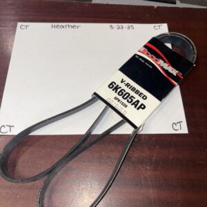 Serpentine Belt-Automotive V-Ribbed Belt(Standard) Roadmax 6K605AP (6PK1539)