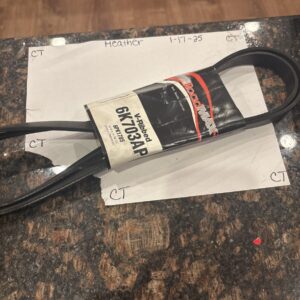 Serpentine Belt-Automotive V-Ribbed Belt(Standard) Roadmax 6K703AP