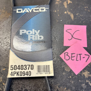 Serpentine Belt POLY RIB Dayco 5040370