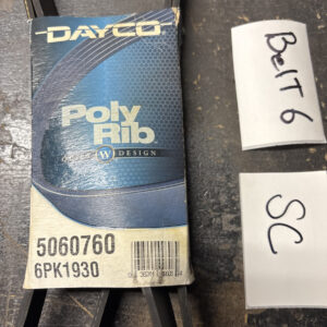 Serpentine Belt Poly Rib Dayco 5060760