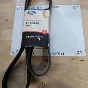 Serpentine Belt-Premium Micro-V Belt Gates K070683 / 7PK1736