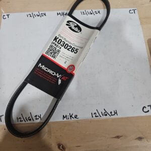 Serpentine Belt-Premium OE Micro-V Belt Gates K030265...