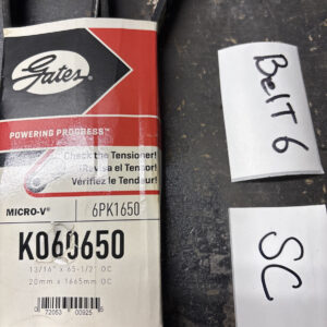 Serpentine Belt-Premium OE Micro-V Belt Gates K060650