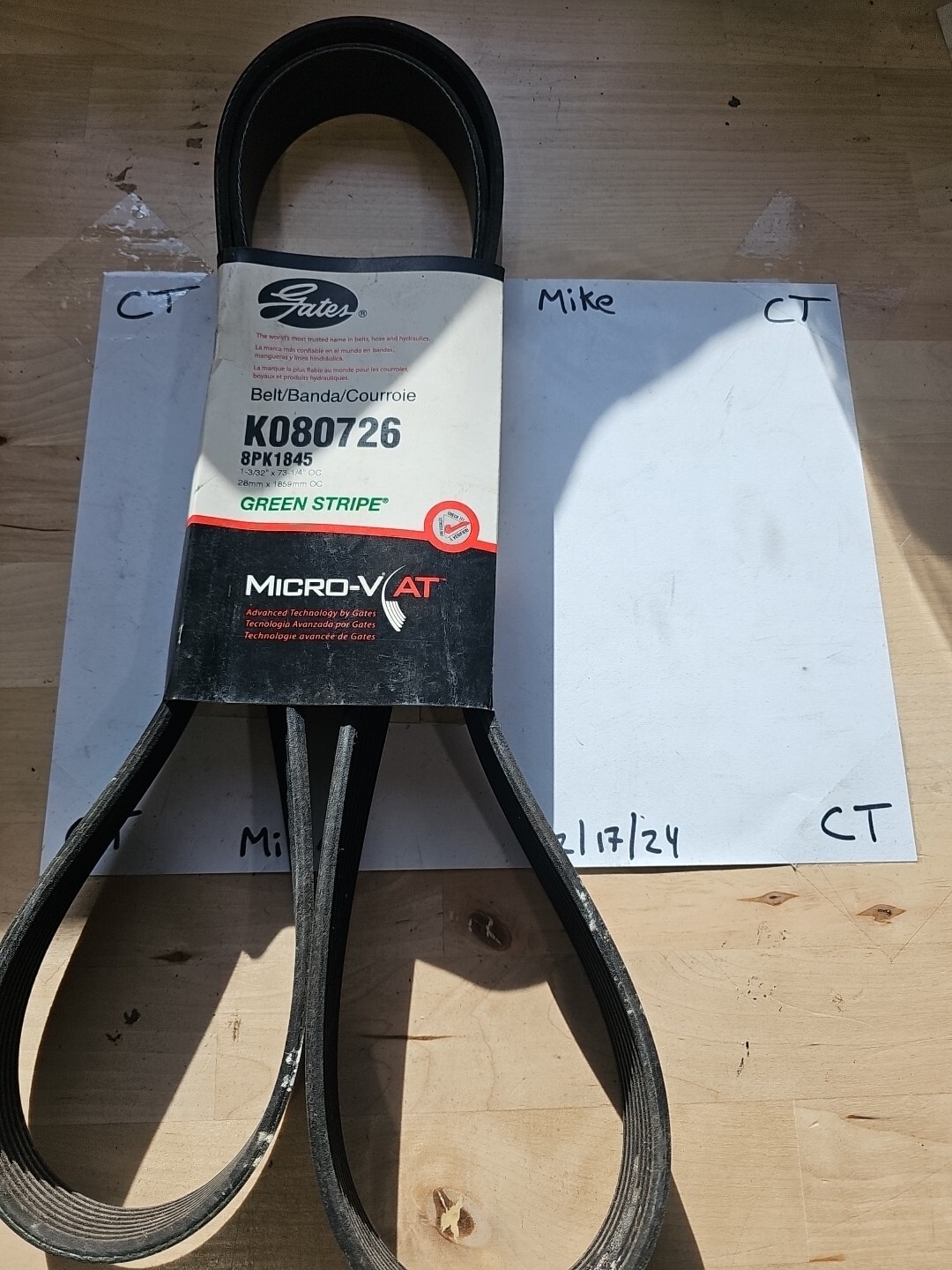 Serpentine Belt-Premium OE Micro-V Belt Gates K080726