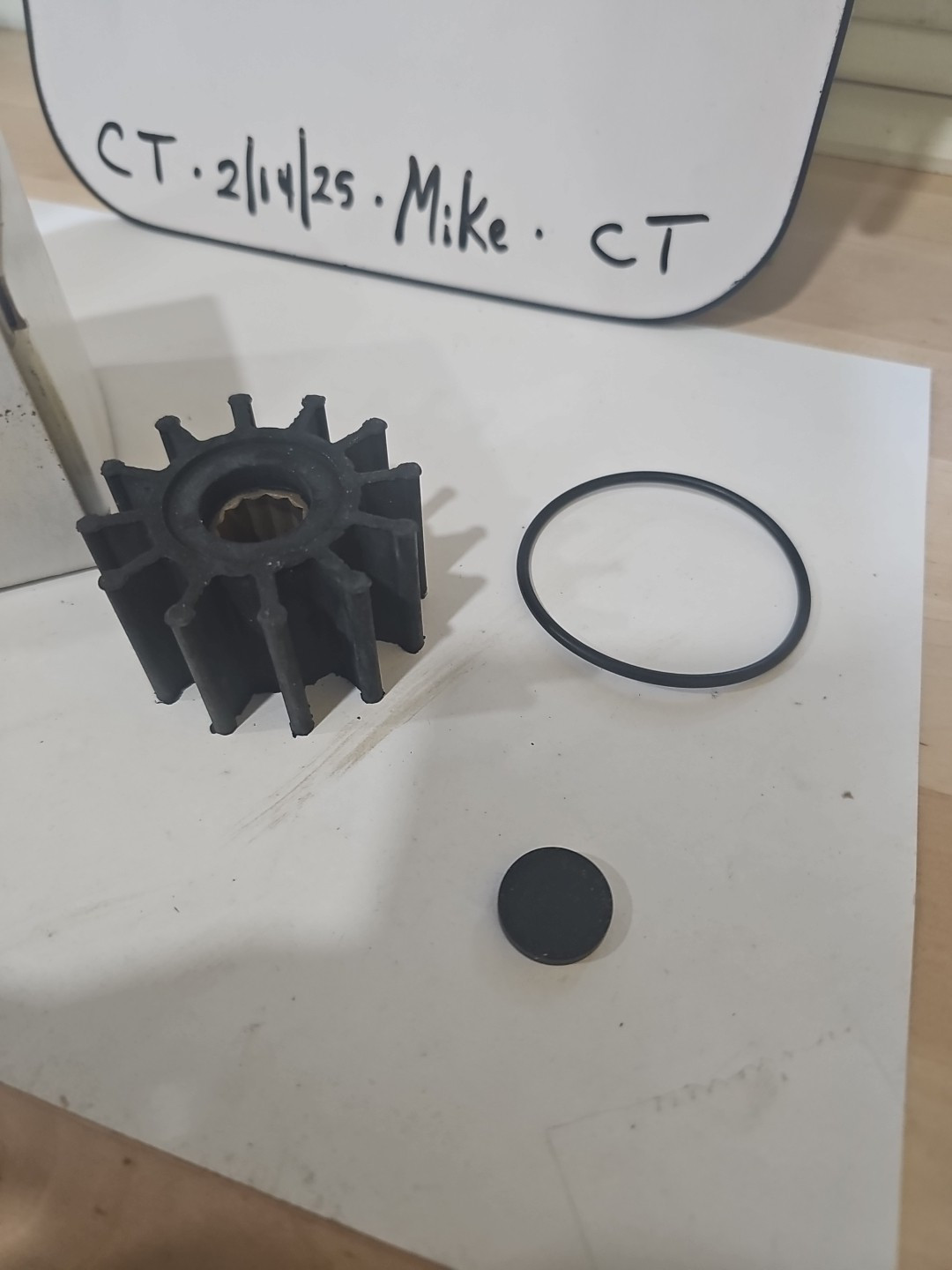 Sierra 18-3276-1 Impeller Kit VOLVO PENTA 135 150 160 185 190 200 205 220 + New - Image 3