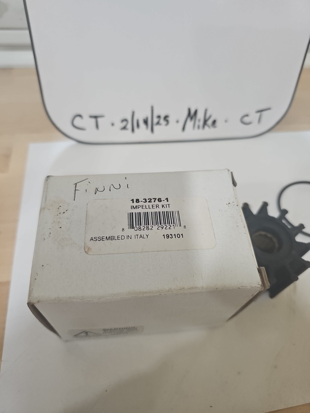 Sierra 18-3276-1 Impeller Kit VOLVO PENTA 135 150 160 185 190 200 205 220 + New - Image 4