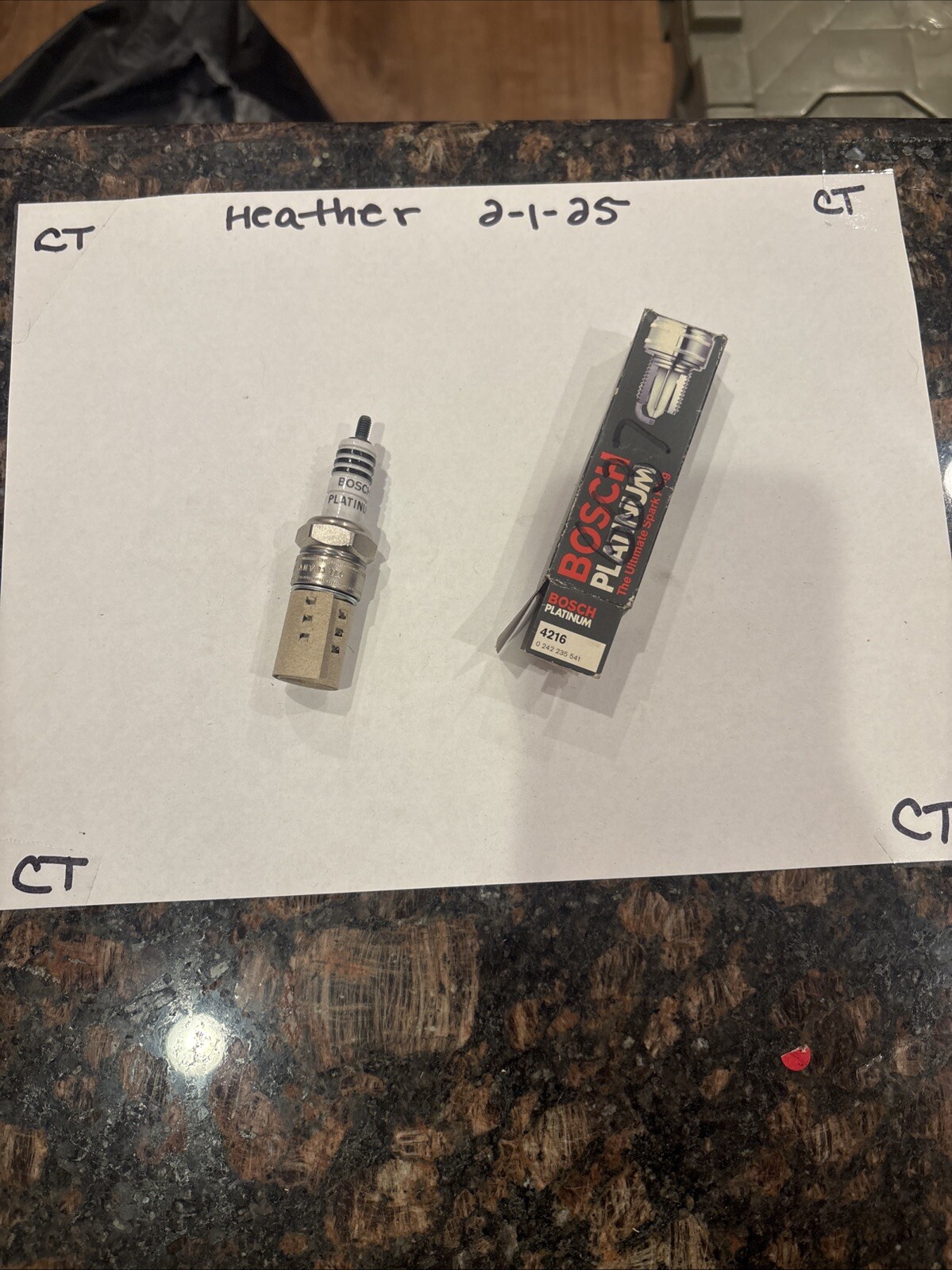 Spark Plug Bosch 4216 WR7DP