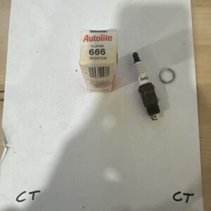Spark Plug-Copper Resistor Autolite 666