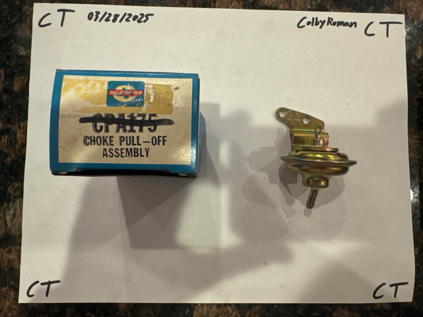 Standard Hygrade Choke Pull-Off Assembly CPA175 - Image 3