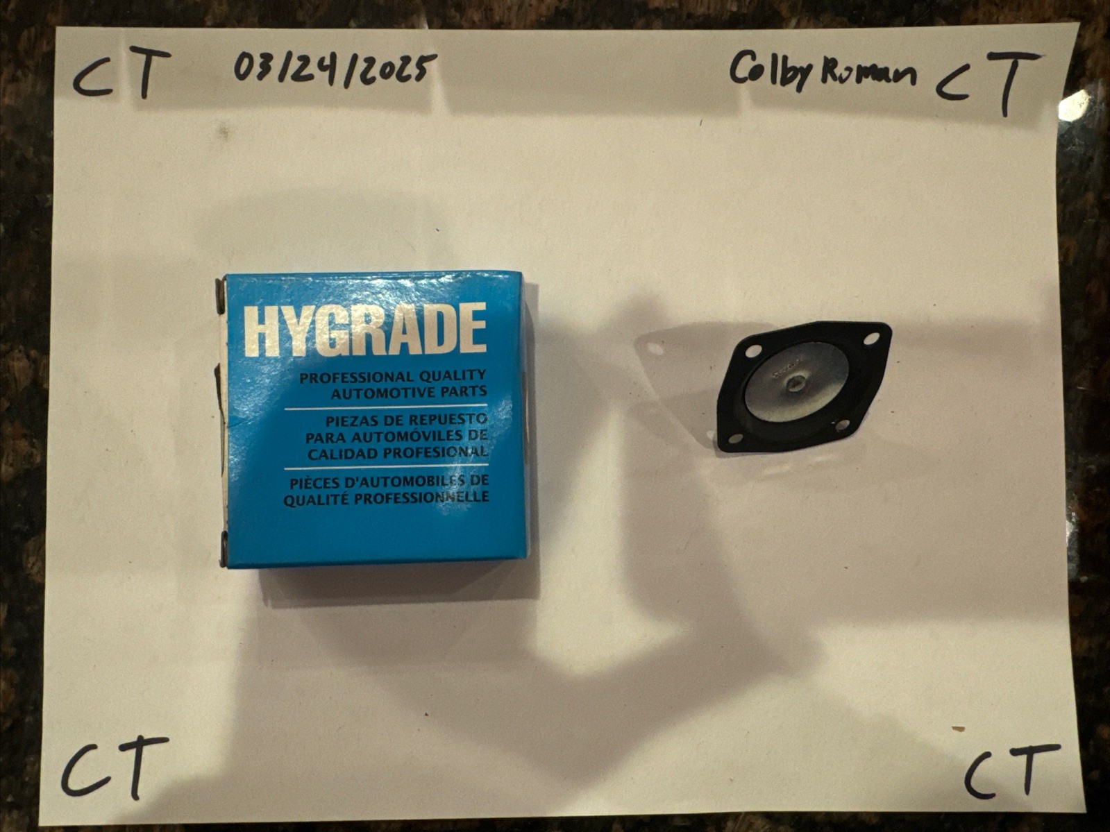 Standard Hygrade FM160-75