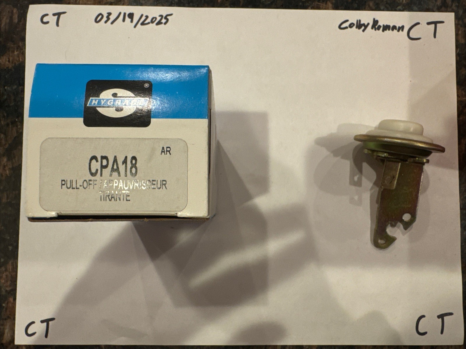 Standard Motor Products CPA18 Choke Pull Off - Image 3